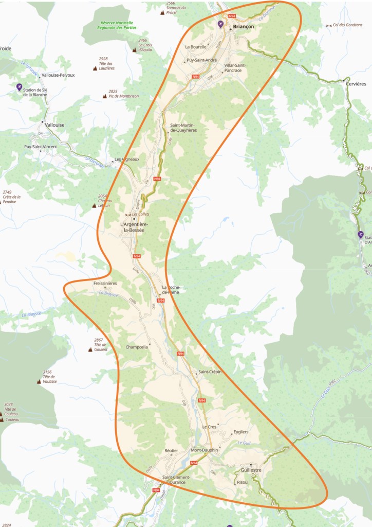 Mon secteur géographique d'activité